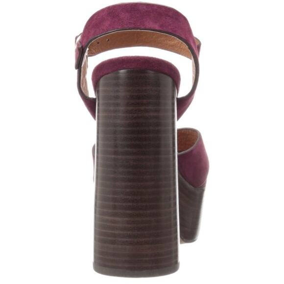 NWOB Shellys London Lauren Suede Platform Sandal - 9 - Picture 11 of 13